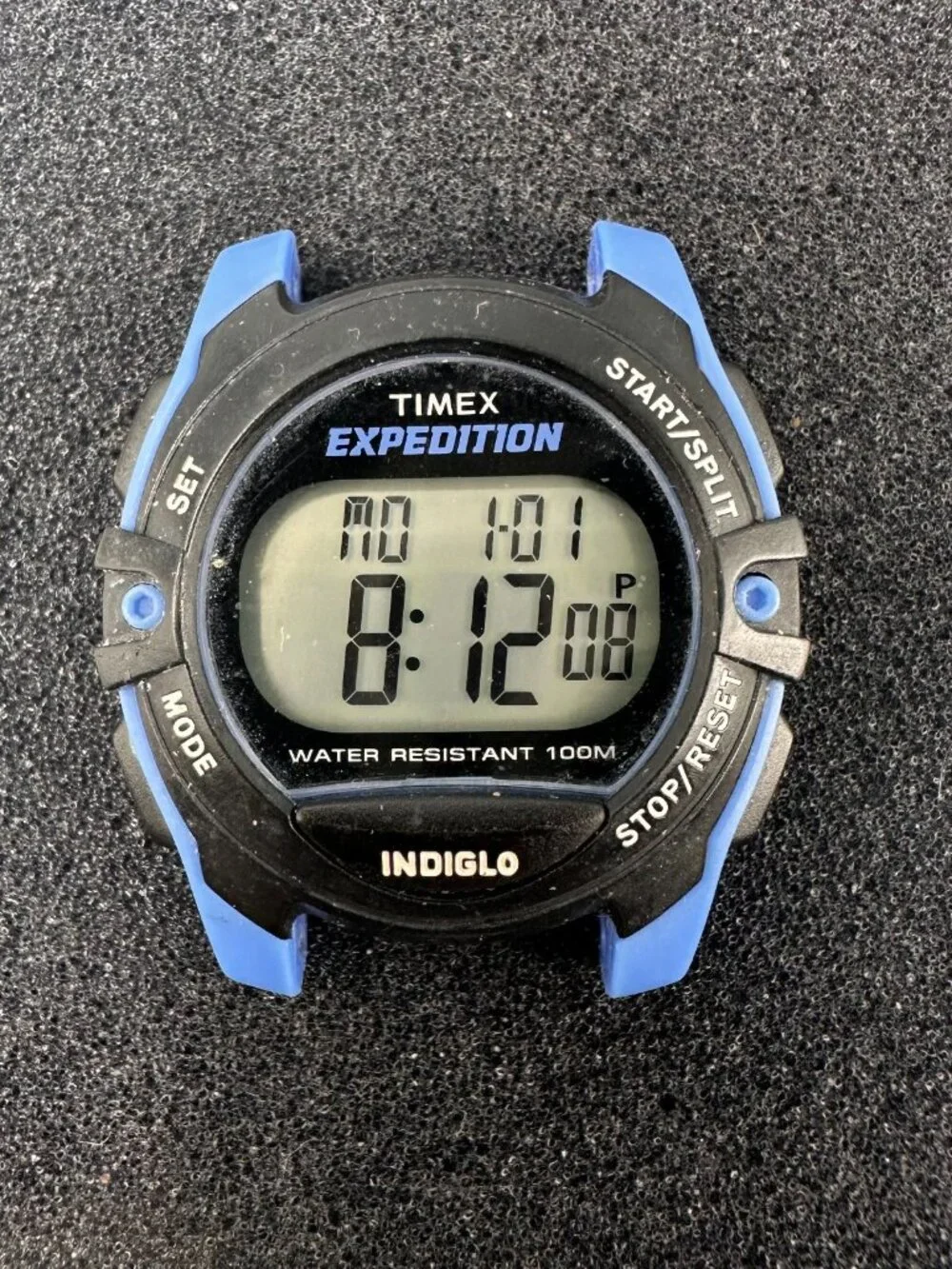 3/$30 Timex Expedition Digital Watch Men Women Black Blue No Band